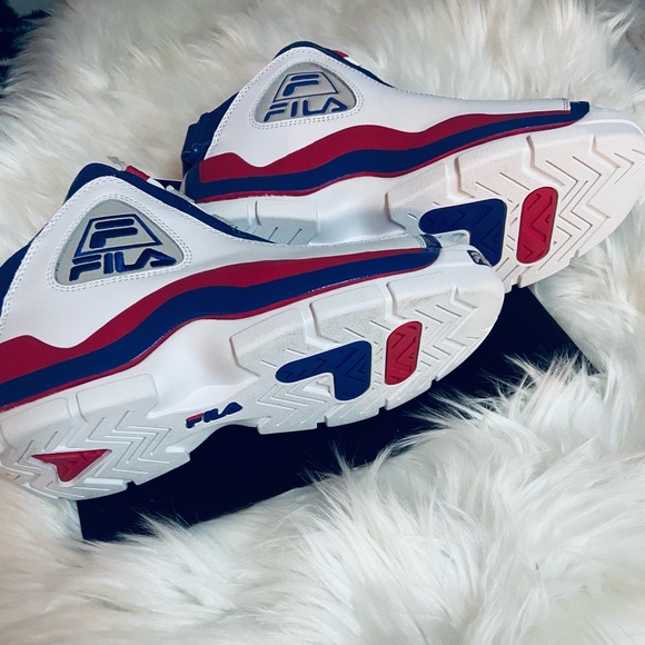 NWT Fila Grant Hill 2 White, Purple, Red Men’s or Women’s Basketball Shoes - Picture 6 of 6